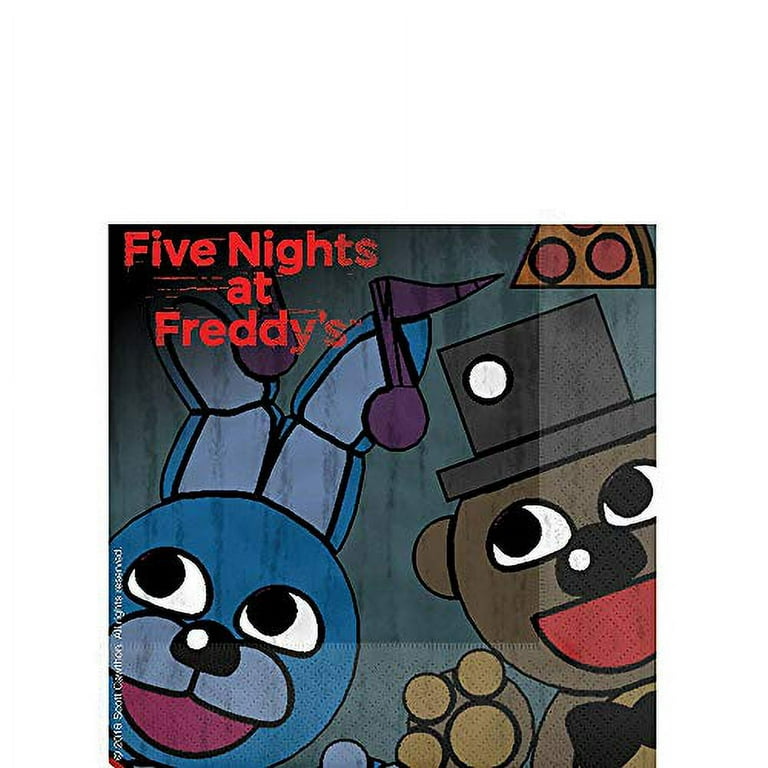 Pacote de suprimentos de festa Five Nights at Freddy's serve 16