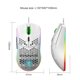 thumbnail image 4 of Mini Ratón Ultraligero con Cable USB para Juegos, 6 Tipos, Retroiluminado RGB, 6 Niveles, Ratones de Carcasa de Panal Ligeros Ajustables para Jugadores de PC Xbox PS4,6 Botones Programables, Blanco, 4 of 9