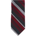 thumbnail image 1 of Ryan Seacrest Mens Striped Self-tied Necktie, Red, One Size, 1 of 1