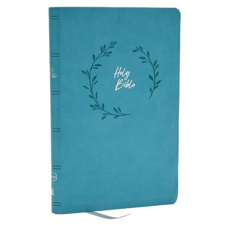 NKJV Holy Bible, Value Ultra Thinline, Teal Leathersoft, Red Letter, Comfort Print, (Hardcover)