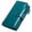 Peacock blue, variant on Women Leather Wallets RFID Blocking Clutch Card Holder Ladies Purse with Zipper Pocket