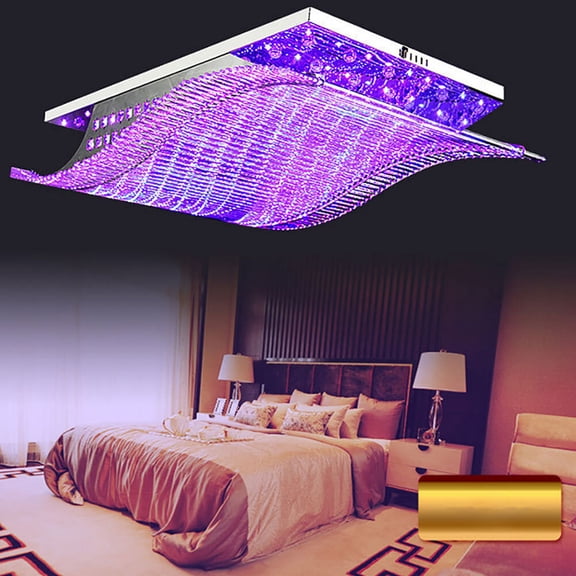 Crystal Ceiling Light LED Lamp Living Room Bedroom Pendant Lamp Chandelier Lamp
