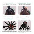 thumbnail image 3 of Masajeador eléctrico de cabeza y cuero cabelludo manos libres, masajeador de garras de pulpo ajustable de tres velocidades para aliviar el estrés para atletas, conductores y ancianos, 3 of 7