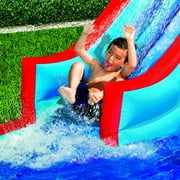 Banzai Slide N Soak Inflatable Outdoor Kids Splash Pool Water Park, Ages 5+