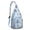 Starfish (208), variant on Fashion Chest Sling Bag Sushi Trendy Sling Backpack for Women/Men Adjustable Lightweight Travel Hiking Casual Daypack for Women Men