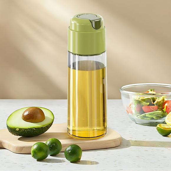 Botella de aceite HWRETIE con apertura y cierre automáticos,utensilio de cocina para el hogar,recipiente de vidrio hermético para salsa de soja,vinagre y condimentos