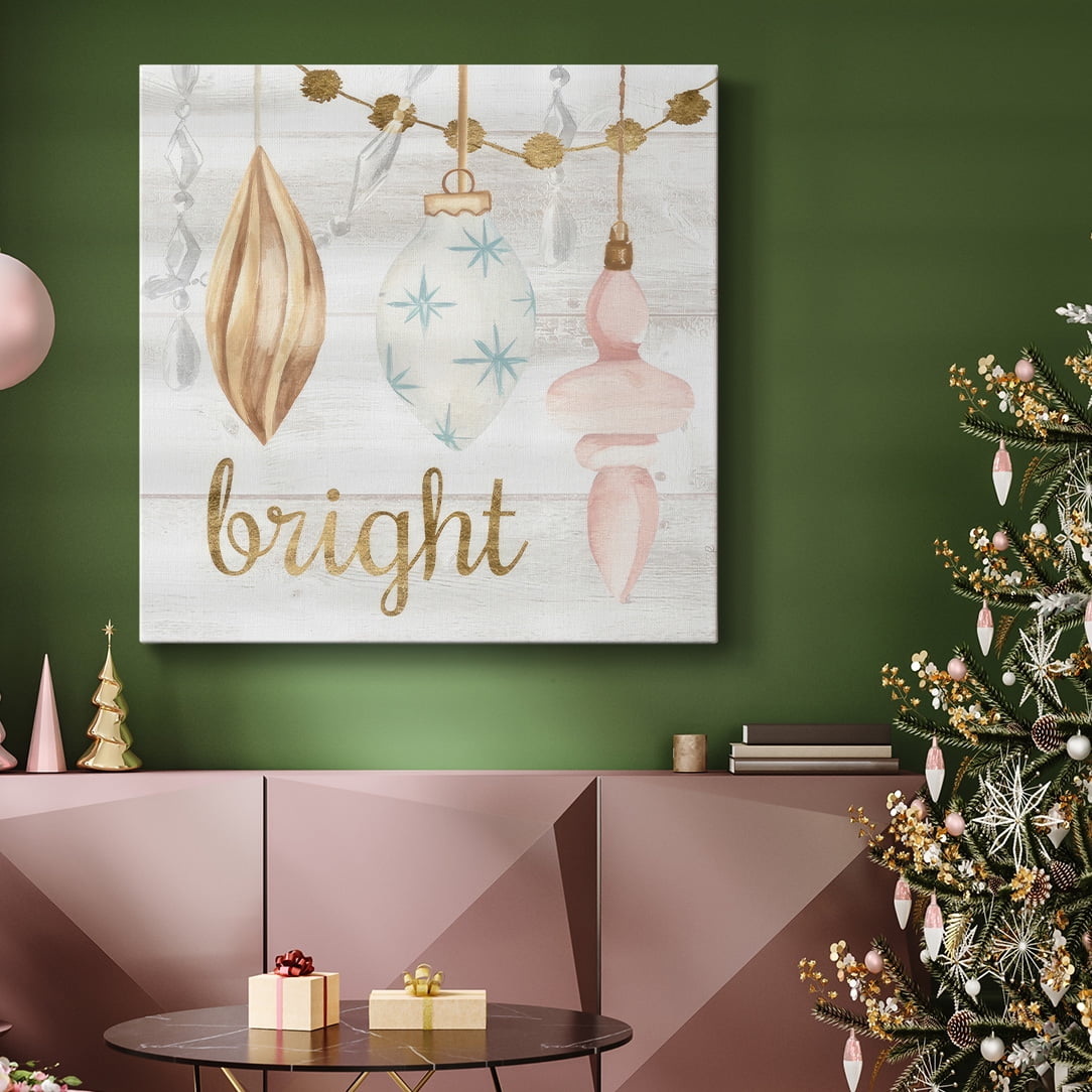 Elegant Ornaments IV- Gallery Wrapped Canvas
