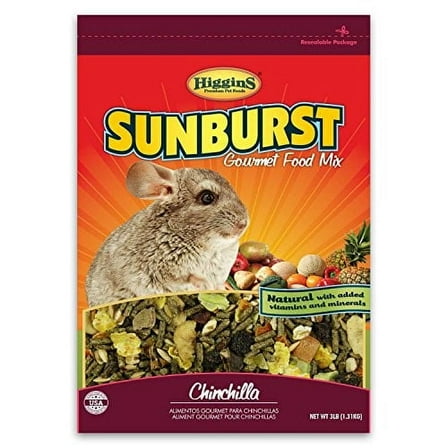 Higgins Sunburst Chinchilla Small Animal Food, 3 Lb