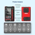 thumbnail image 4 of ANENG Q60 Digital Multimeter TRMS 6000 Counts Portable Ohm Volt Amp Tester for Measuring Voltage Current Resistance Capacitance Temperature Diode NCV Continuity Test with Flashlight Auto-off, 4 of 7