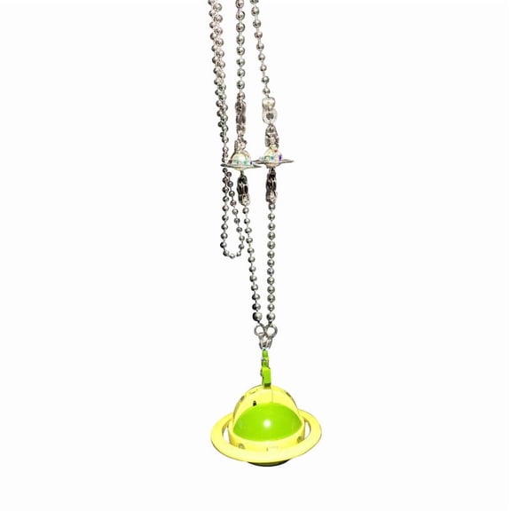 Valentine's Day Gift,Vivienne Westwood Pendant Lighter Gas Lighters Orb Chains,Gift Box,Green