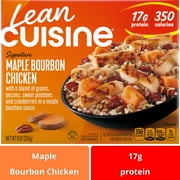 Lean Cuisine Maple Bourbon Chicken Microwave Meals for Lunch or Dinner, 9 oz (Frozen)