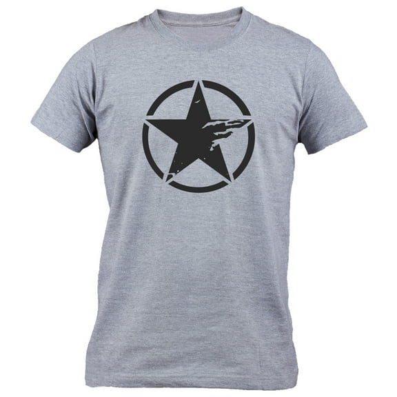 Retro Vintage U.S. United States Army Military Star in Circle Mens Tee Shirt
