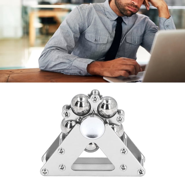 Grande Roue, Jouet Anti-Stress Rotatif, Alliage d'Aluminium, Grande Vitesse, Réception, avec Support, Cadeau pour Adultes