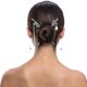 thumbnail image 5 of 1 conjunto de cabello de serpiente de metal con cadena colgante retro hechicero para peinado herramientas, 5 of 7