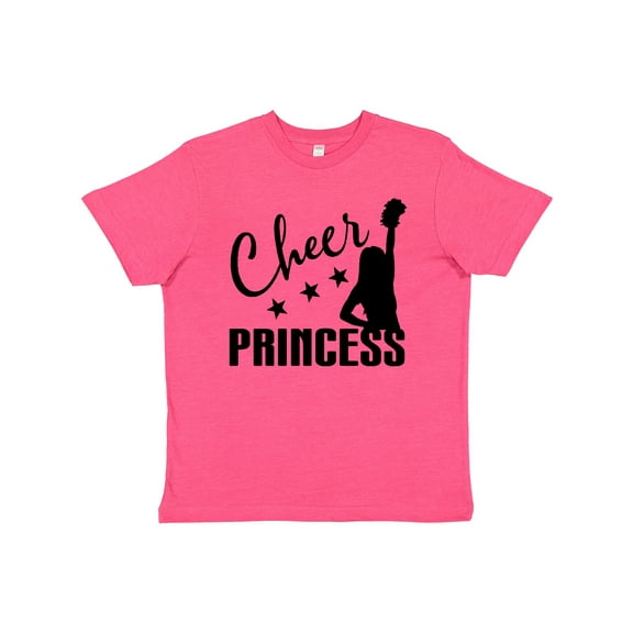 Inktastic Cheer Princess Cheerleading Youth T-Shirt