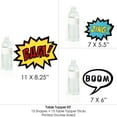 thumbnail image 7 of Big Dot of Happiness Bam Superhero - Baby Shower or Birthday Party Centerpiece Sticks - Table Toppers - Set of 15, 7 of 7
