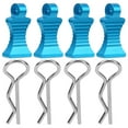 thumbnail image 3 of Alliage d'Aluminium RType Corps Coquille Clips Pin Mount Set pour Traxxas 1/8 1/5 RC Voiture (Bleu), 3 of 6