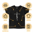 thumbnail image 3 of Faith Cross Embroidery Christian T-Shirt for Men Women, 3 of 3