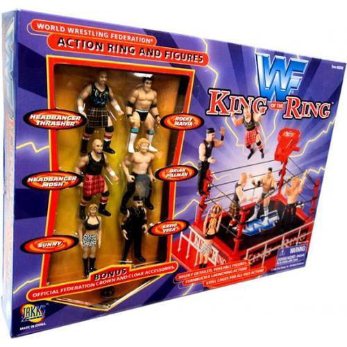 No Figs Included For Wrestling Figures WWF/WWW 1997 King Of The Ring Stage 