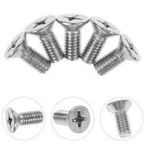 Masteelf 8pcs Stainless Steel Brake Disc Screws Kit for Compatible with Front Rotors and Brake Pads 93600 06014 0H