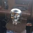 thumbnail image 5 of Skulls Soldier Grip - Handcrafted Gear Knob,Sliver Devil Skulls Car Stick Shifter Handle,Skeleton Fit Most Manual Automatic Transmissions, 5 of 6