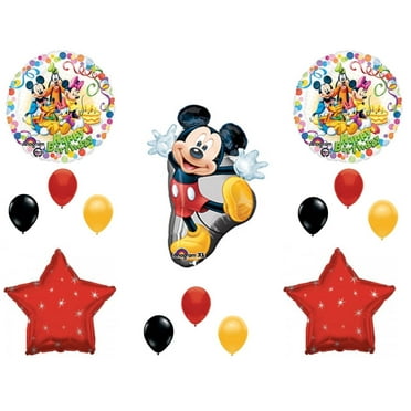 NEW! Mickey Mouse Clubhouse Happy Birthday Party Balloons Decorations Supplies