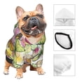 thumbnail image 5 of Yiaed Butterflies2 Print Dog Hoodie Security Pet Dog Costume Pets Dog Hoodie Sweatshirt with Pocket for Small Dogs-Large, 5 of 5