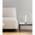 thumbnail image 1 of Nova of California Lampe de Table à Rayons Ronds 1011587SN&44; Nickel Satiné - Petit, 1 of 1