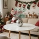 thumbnail image 5 of Esquejes de agujas blancas navideñas | Ramas de plástico esmerilado de 25 cm para decoración navideña | Tallos flexibles para árboles de Navidad, coronas y centros de mesa DIY, 5 of 5