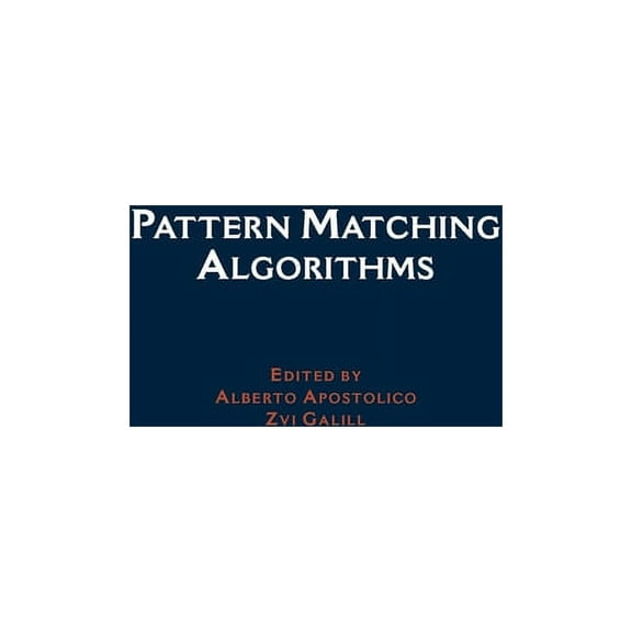 Pattern Matching Algorithms, (Hardcover)