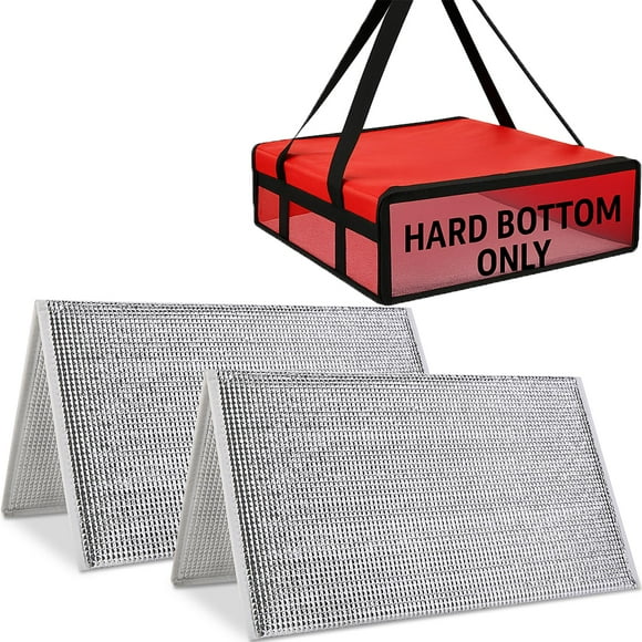 Base Rígida para Bolsa de Entrega de Pizza Bodaon 2PK para 20×20 cm