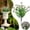 White, variant on 1 Pack Artificial Boxwood Stems, 14'' Faux Greenery Stems Colorful Fake Flowers Branches, Outdoors UV Resistant Plastic Fake Plants, Shrubs for Vase Planters Garden Office Farmhouse Indoor Decor, A
