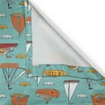 thumbnail image 4 of Ambesonne Nautical Window Valance, Sea Transport Ships Boats, 54" X 18", Multicolor, 4 of 5