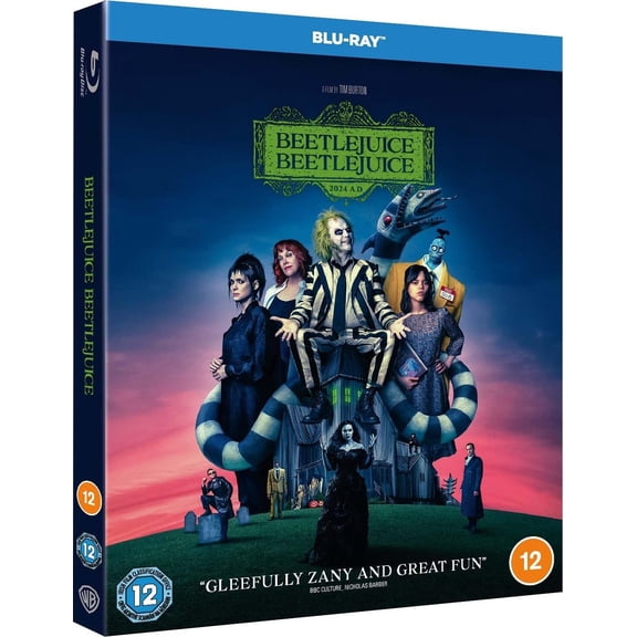 Beetlejuice Beetlejuice (2024) Blu-ray Region Free
