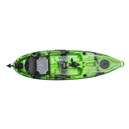 Azul Pedal Fishing Kayak Pro 10 - Rush, 10 ft Green and Black