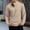 c01Yellow, variant on LNWUY Long Sleeve Shrits for Men Stand Collar Corduroy Sweatshirt Casual Quater Button Pullover Fashion Color Blocked Sweatshirts Green L
