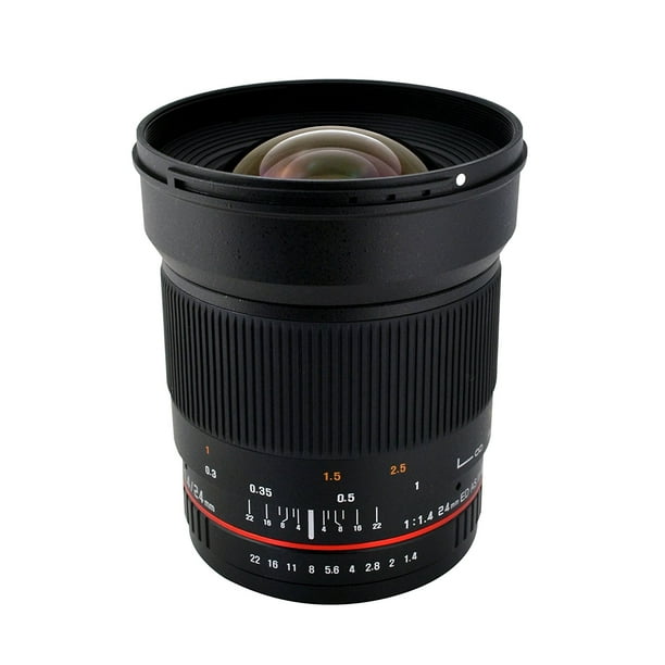 Productief krekel bijkeuken Samyang SY24M-P 24mm Wide Angle Lens for Pentax - Walmart.com