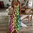 thumbnail image 3 of Animal Print Patterns Design Sleeveless Dress Woman Fashion Long Dresses Women's Summer Suit Dress 2025, 3 of 7
