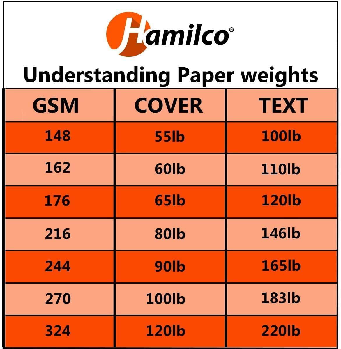 Hamilco White Cardstock Thick Paper 200 Pack 8 1/2 x 11 Blank Heavy Weight 100 lb Cover Card Stock for Brochure Award and Stationery Printing 