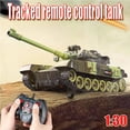 thumbnail image 2 of Tanque de batalla 2023 RC, vehículo táctico militar de lanzamiento, vehículo de Control remoto militar de guerra a través del país, modelo de juguetes para niños, regalo, 2 of 4