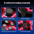 thumbnail image 4 of Wireless Controller Compatible with P4/P4 Slim/P4 Pro/Windows PC, Red, 4 of 9