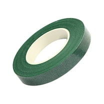 1 Roll 0.39" by 30 Yard Green Floral Tape for Bouquet Stem Wrap Floral Arranging Craft Projects Corsages, Wedding Bouquet