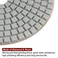 thumbnail image 4 of Uxcell 5 Packs 3" Grits 1500 Diamond Polishing Pads Wet/Dry for Stone Concrete Marble Quartz, 4 of 6