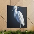 thumbnail image 6 of Snowy Egret Reflection - Canvas, 6 of 10
