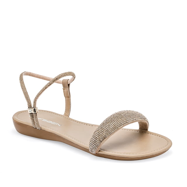 SANDALIA PLANA CLASBEN DORADO 140352