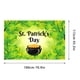 thumbnail image 5 of Banderas Del Día de San Patricio con Doble Impresión, Tréboles, Sombrero, Monedas, Letrero Verde de La Suerte para El Jardín, Póster de Trébol, Foto, Decoraciones Navideñas Irlandesas, 5 of 5