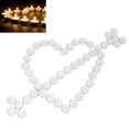 thumbnail image 4 of Tea Light Candles, 50pcs 2 Hours Extended Burn Time Smokeless Candle Decorative Candle for Party, 4 of 8