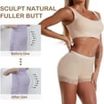 thumbnail image 5 of Lilvigor Women Butt Lifter Shorts Hip Enhancer Panty Fake Pads Buttock Shapewear Boyshorts Underwear S-3XL, 5 of 7