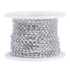 thumbnail image 1 of 1 rollo de cadena de cristal para accesorios de decoración de bodas y collares de bricolaje (plata ss16), 1 of 10