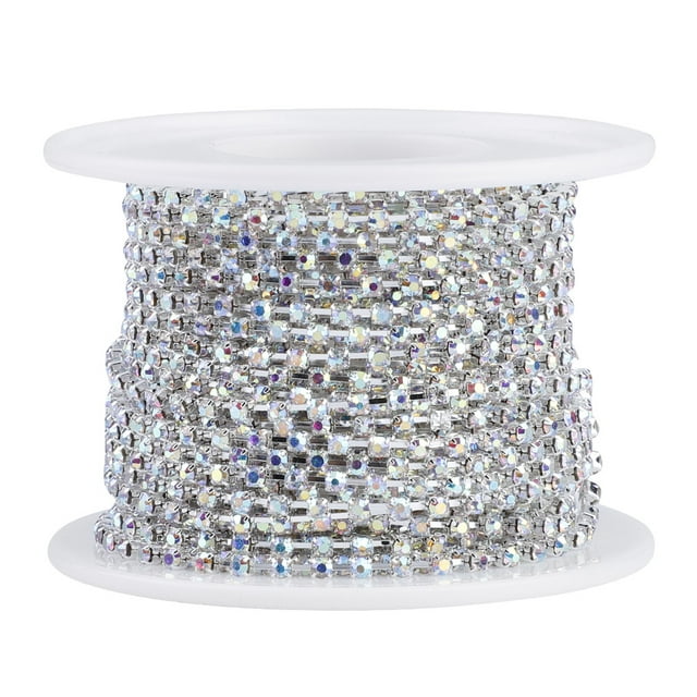 Chaîne en Strass, 1 Rouleau Cristal Chaîne en Strass Chaîne en Cristal Design Profilé